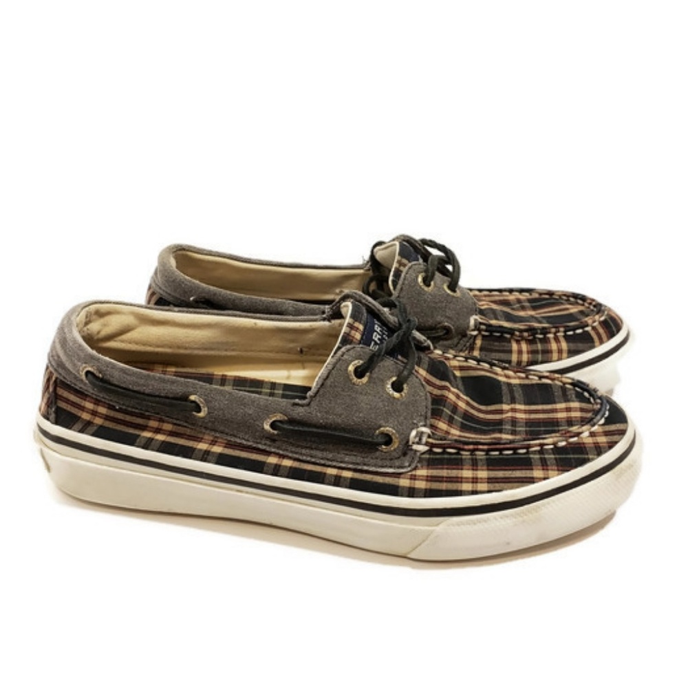 Sperry plaid top sider boat shoe Men's size 7